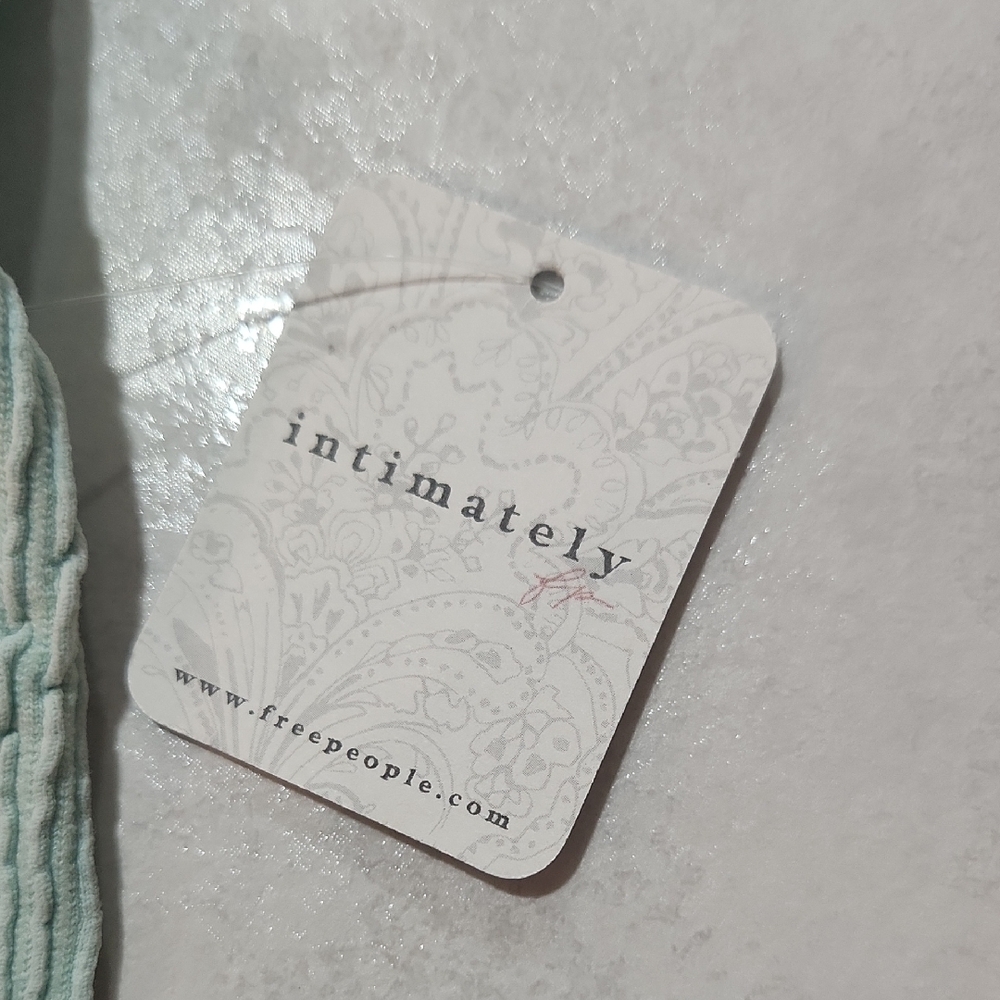 Free People Green Ribbed Bra - Picture 3 of 6